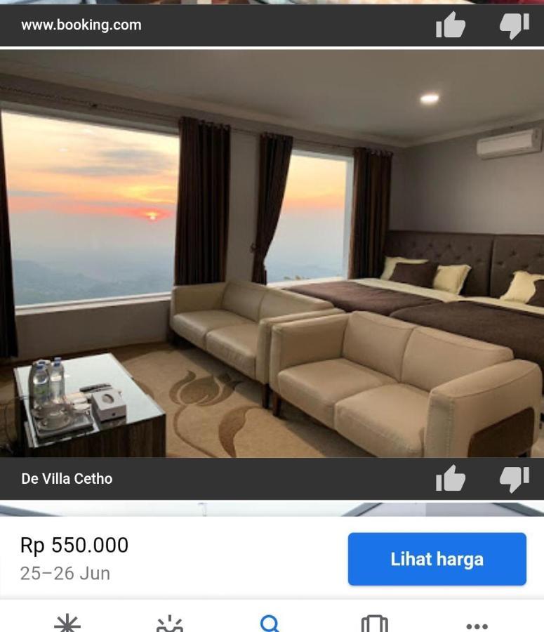 De Villa Cetho Karanganyar (Surakarta) Exterior foto